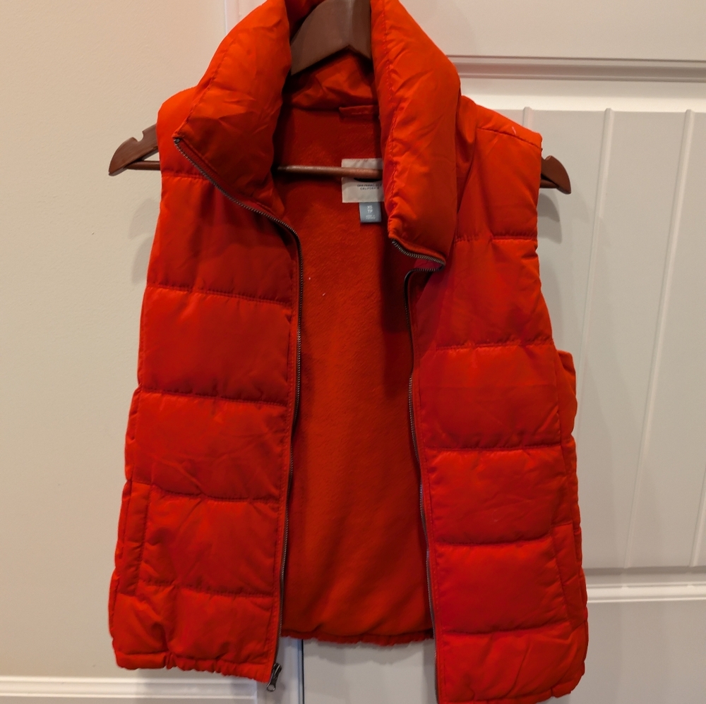 Old Navy Bold Orange Vest